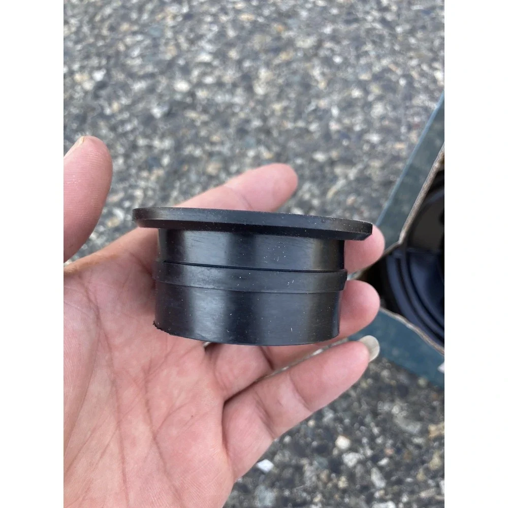 Square Shower Floor Drain Matte Black 6
